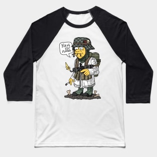 war is hell.. german flamethrower. Baseball T-Shirt